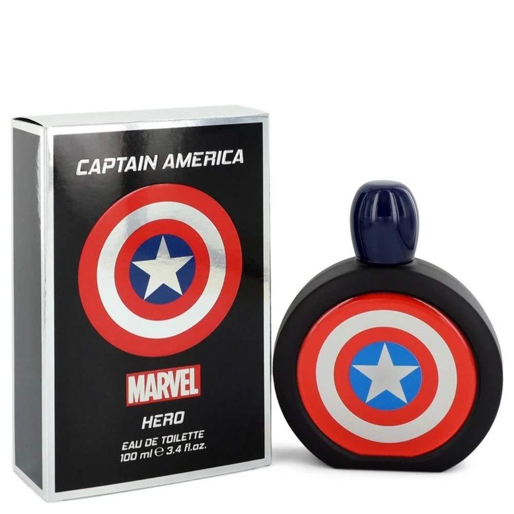 Marvel Captain America Hero by Marvel Kids 3.4 oz Eau de Toilette Spray | FragranceBaba.com