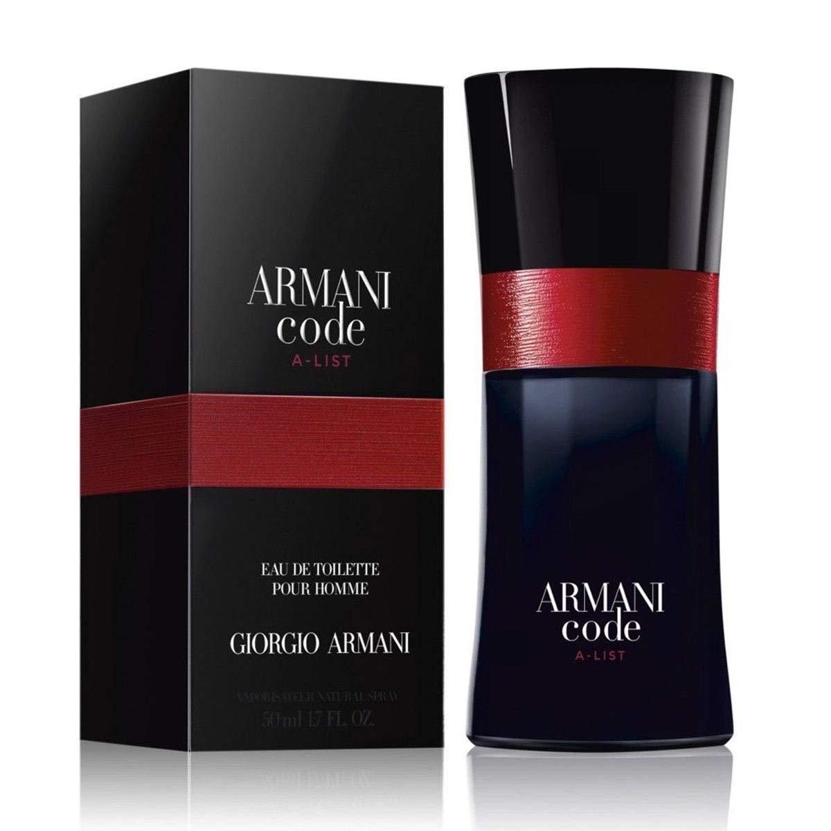 Giorgio Armani Code A-List 1.7 oz Eau de Toilette Spray for Men