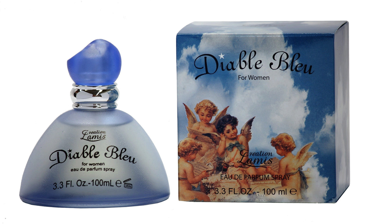 Creation Lamis Diable Bleu 3.4 oz Eau de Toilette Spray for Women