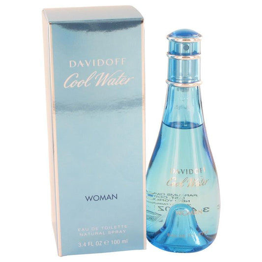 Davidoff Cool Water by Davidoff Women 3.4 oz Eau de Toilette Spray | FragranceBaba.com