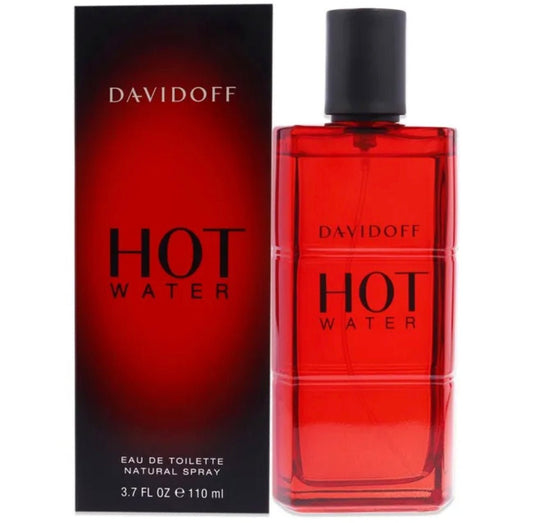 Davidoff Hot Water 3.7 oz Eau de Toilette Spray for Men