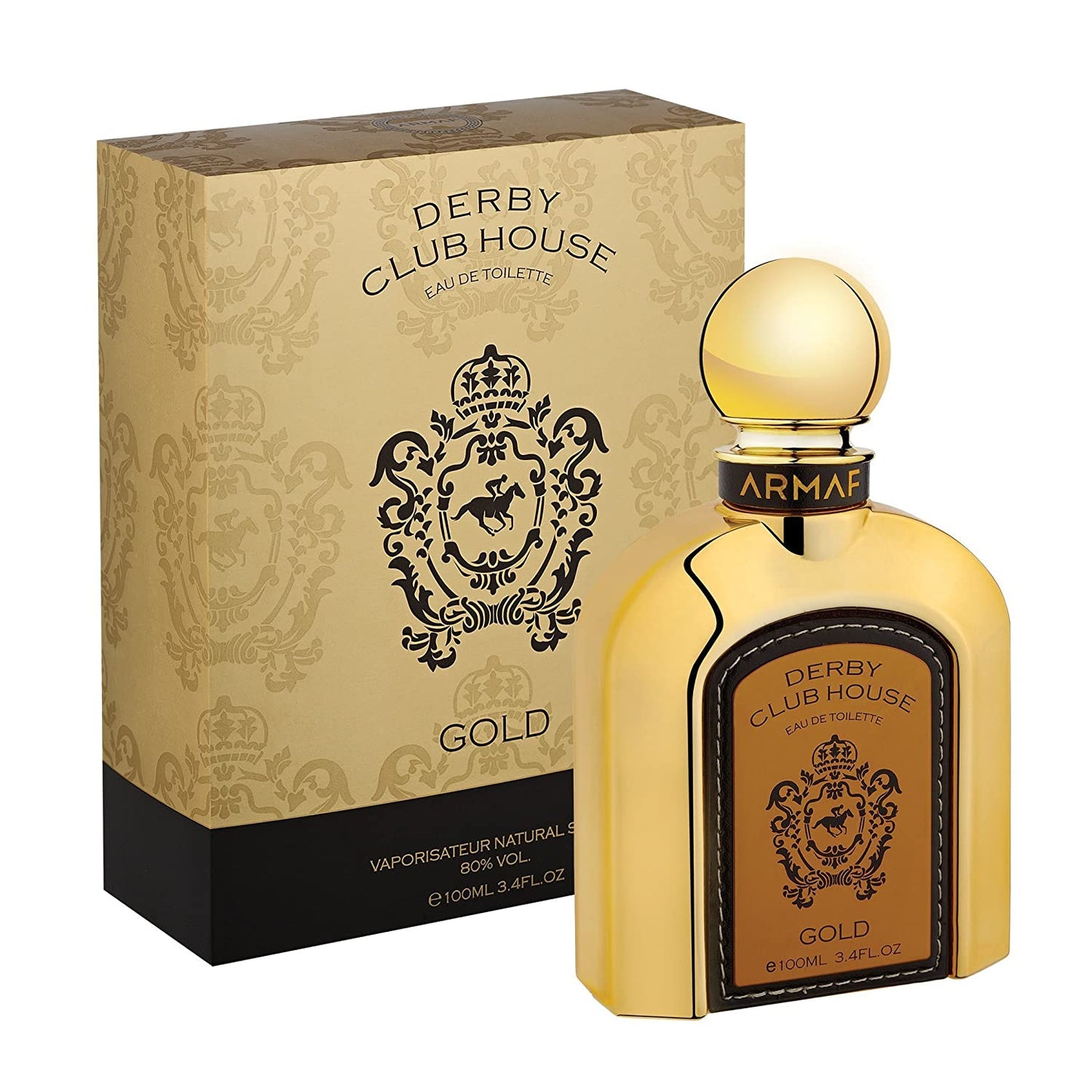 Armaf Derby Club House Gold by Armaf Men 3.4 oz Eau de Parfum Spray | FragranceBaba.com
