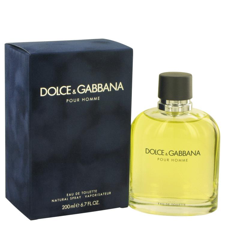 Dolce & Gabbana Pour Homme by Dolce & Gabbana Men 6.7 oz Eau de Toilette Spray | FragranceBaba.com
