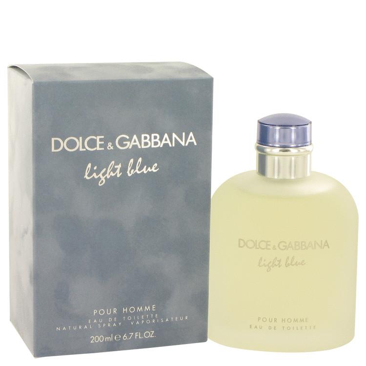 Dolce & Gabbana Light Blue by Dolce & Gabbana Men 6.7 oz Eau de Toilette Spray | FragranceBaba.com