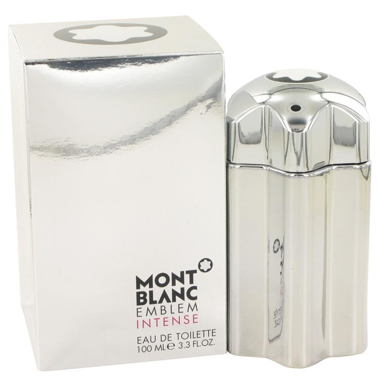 Mont Blanc Emblem Intense by Mont Blanc Men 3.4 oz Eau de Toilette Spray | FragranceBaba.com
