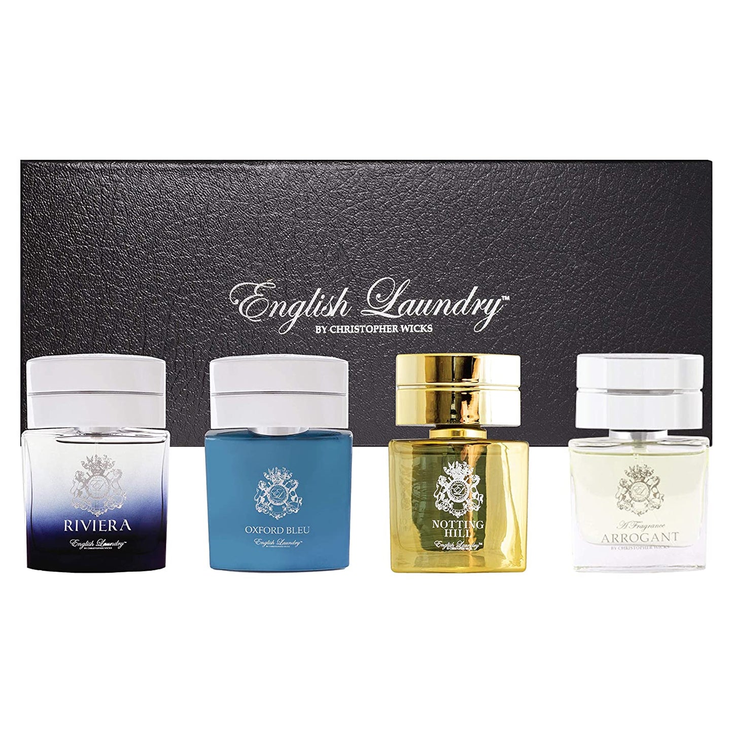 English Laundry 4 Pc Gift Set (4 x 20 ml Eau de Toilette Sprays) for Men