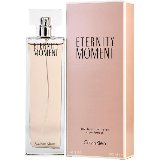 Calvin Klein Eternity Moment by Calvin Klein Women 3.4 oz Eau de Parfum Spray | FragranceBaba.com