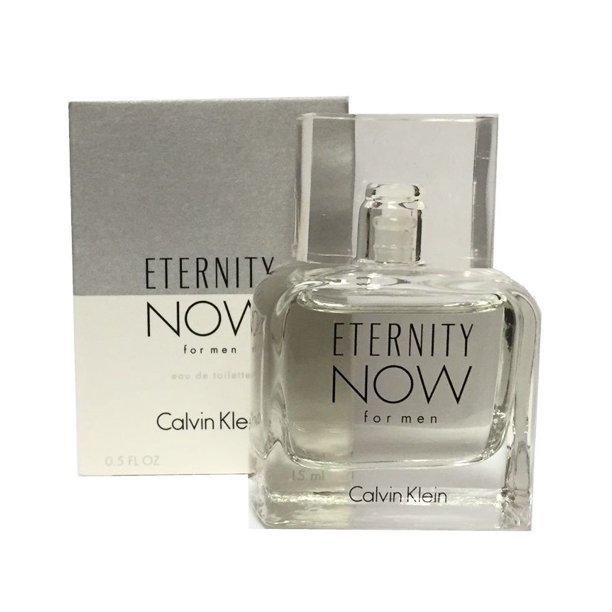 Calvin Klein Eternity Now by Calvin Klein Men 0.5 oz Eau de Toilette Mini Splash | FragranceBaba.com