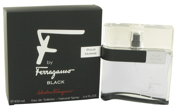 Salvatore Ferragamo F Black by Salvatore Ferragamo Men 3.4 oz Eau de Toilette Spray | FragranceBaba.com
