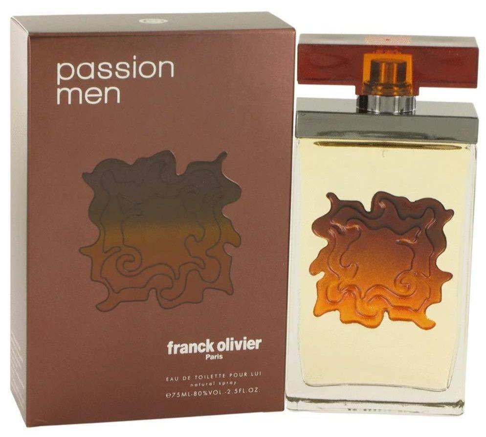 Franck Olivier Passion by Franck Olivier Men 2.5 oz Eau de Toilette Spray | FragranceBaba.com