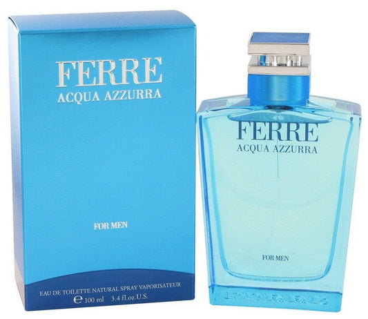 Gianfranco Ferre Acqua Azzurra 3.4 oz Eau de Toilette Spray for Men