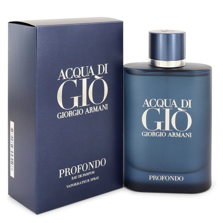Giorgio Armani Acqua Di Gio Profondo by Giorgio Armani Men 4.2 oz Eau de Parfum Spray | FragranceBaba.com