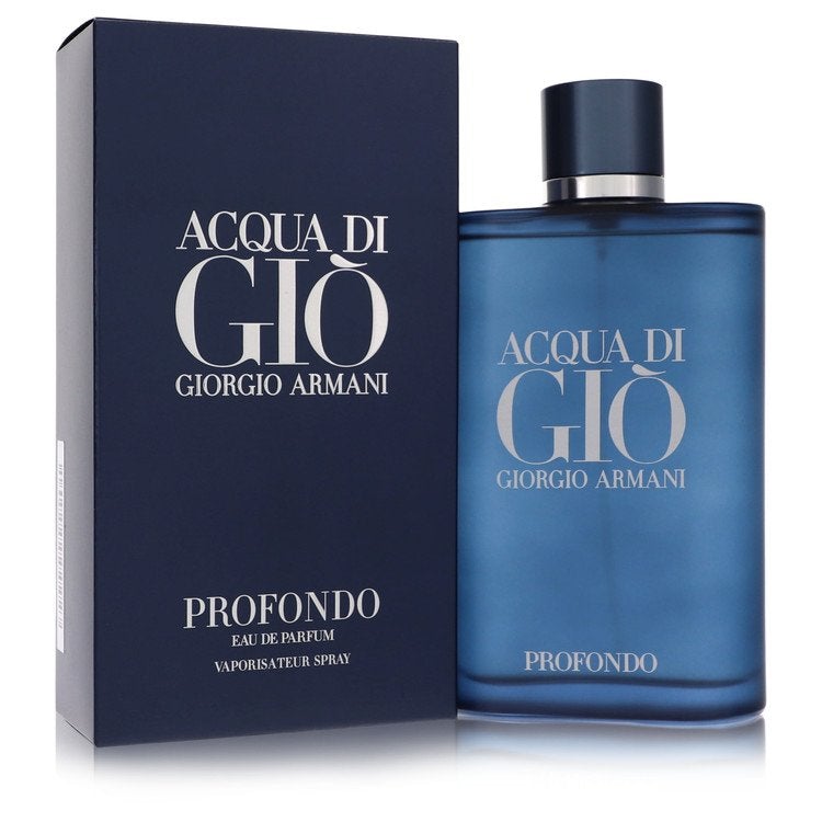 Giorgio Armani Acqua Di Gio Profondo by Giorgio Armani Men 6.7 oz Eau de Parfum Spray | FragranceBaba.com