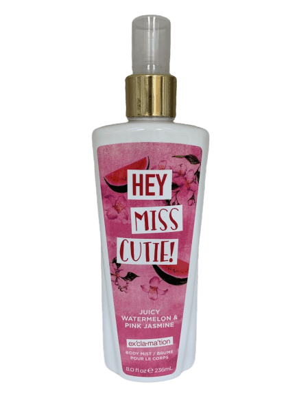Coty Hey Miss Cutie! Exclamation by Coty Women 8 oz Body Spray | FragranceBaba.com