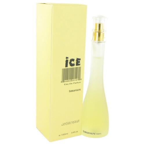 Sakamichi Ice Yellow 3.4 oz Eau de Parfum Spray for Women