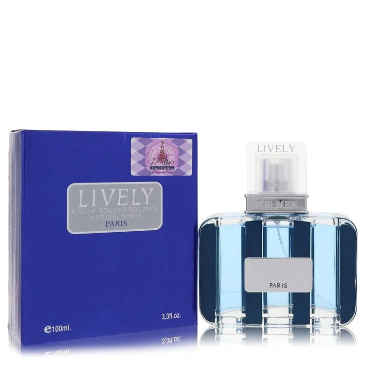 Parfums Lively 3.4 oz Eau de Toilette Spray for Men