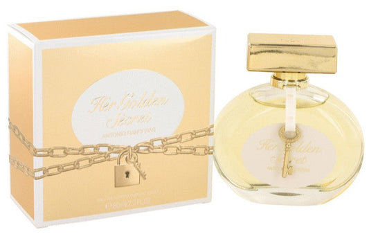 Antonio Banderas Her Golden Secret 2.7 oz Eau de Toilette Spray for Women