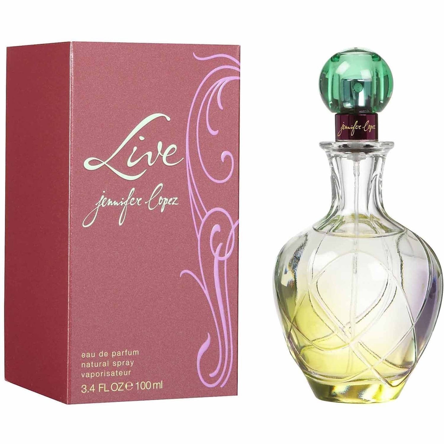 Jennifer Lopez JLo Live 3.4 oz Eau de Parfum Spray for Women