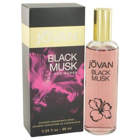 Jovan Black Musk 3.25 oz Cologne Spray for Women