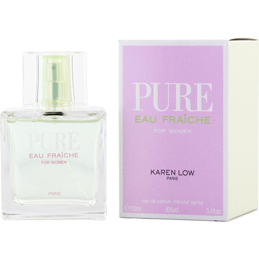 Karen Low Pure Eau Fraiche 3.4 oz Eau de Parfum Spray for Women