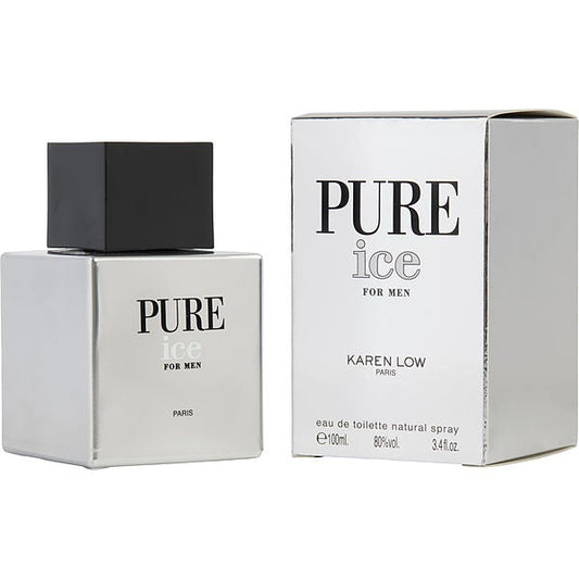 Karen Low Pure Ice 3.4 oz Eau de Toilette Spray for Men