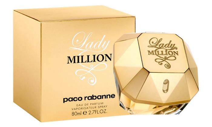 Paco Rabanne Lady Million by Paco Rabanne Women 2.7 oz Eau de Parfum Spray | FragranceBaba.com