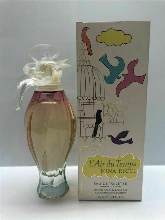 Nina Ricci L`Air Du Temps Coloured Doves Edition by Nina Ricci Women 3.3 oz Eau de Toilette Spray | FragranceBaba.com