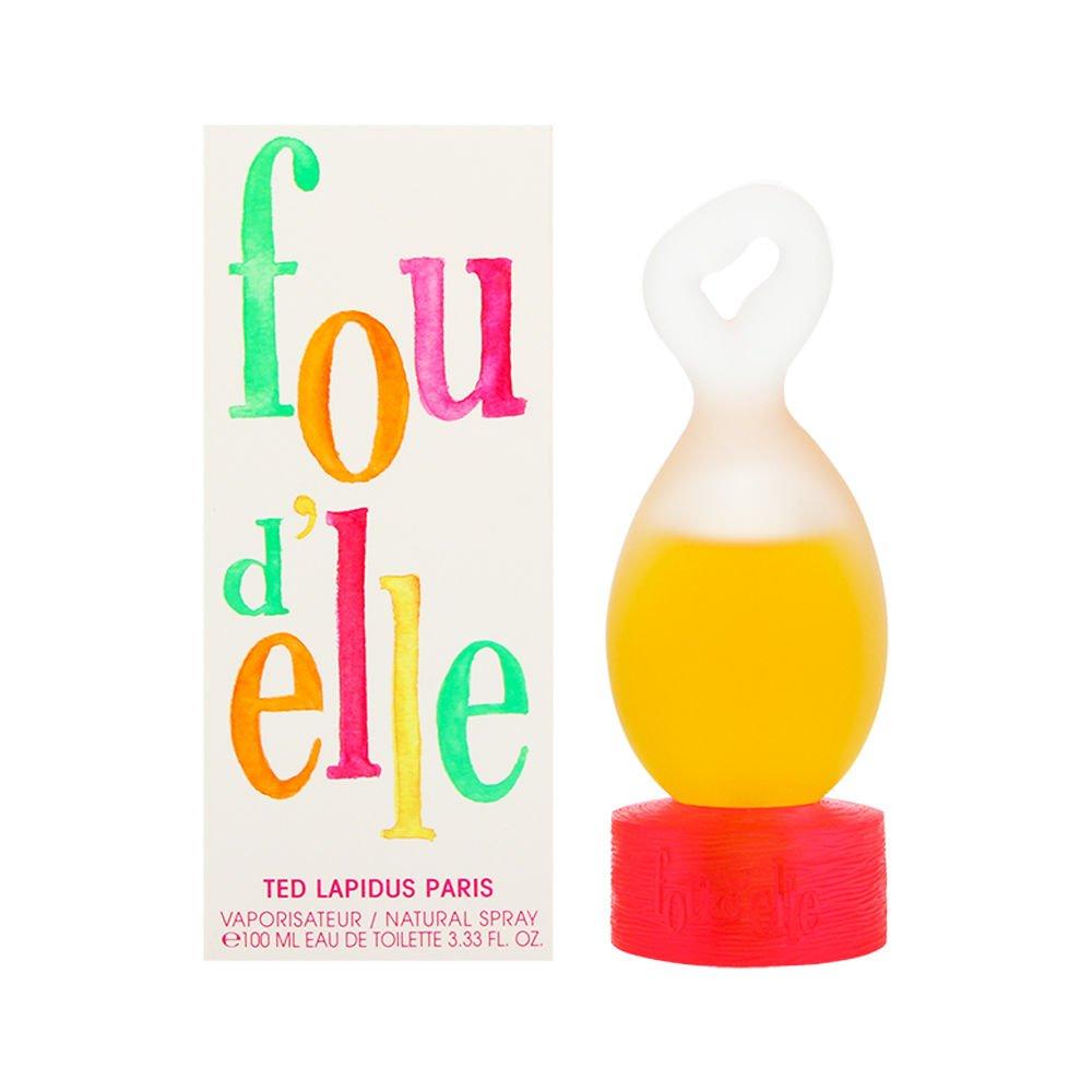 Ted Lapidus Fou D'Elle 3.4 oz Eau de Toilette Spray for Women