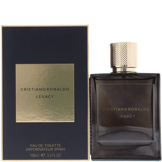 Cristiano Ronaldo Legacy by Cristiano Ronaldo Men 3.4 oz Eau de Toilette Spray | FragranceBaba.com