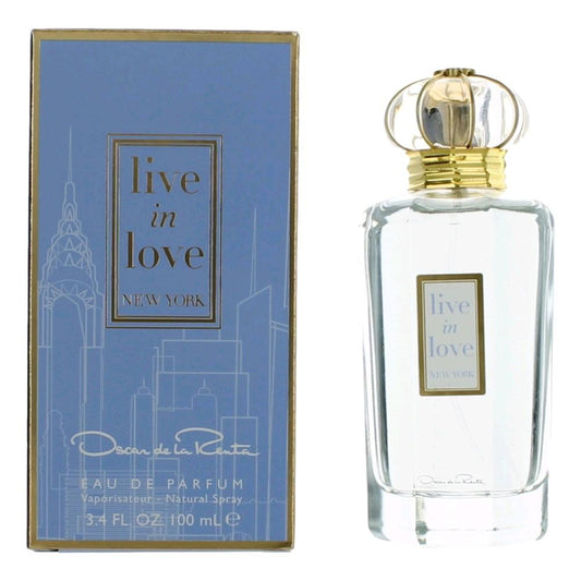 Oscar De La Renta Live In Love New York 3.3 oz Eau de Parfum Spray for Women