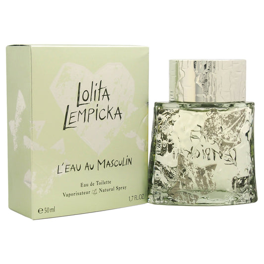 Lolita Lempicka L'Eau Au Masculin 1.7 oz Eau de Toilette Spray for Men