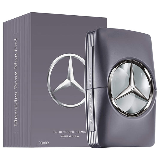 Mercedes Benz Grey 3.4 oz Eau de Toilette Spray for Men