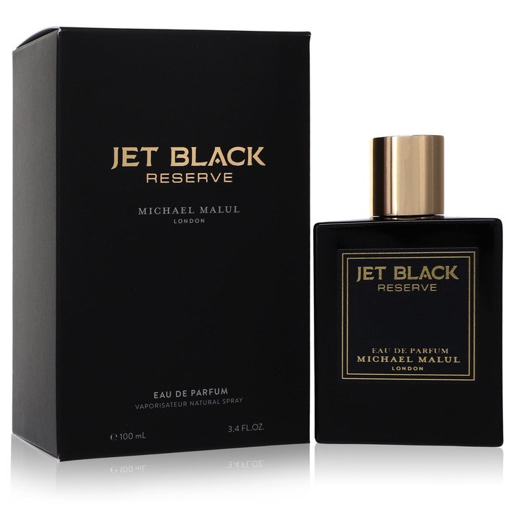 Michael Malul Jet Black Reserve by Michael Malul Men 3.4 oz Eau de Parfum Spray | FragranceBaba.com