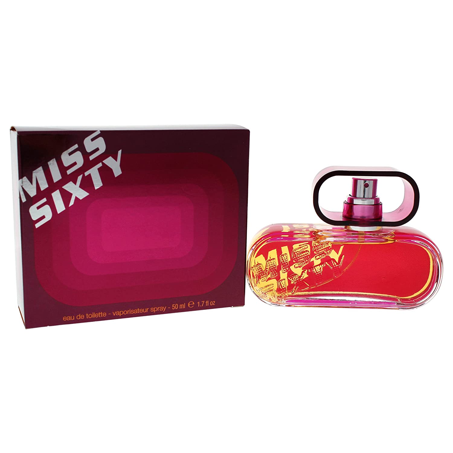 Miss Sixty by Miss Sixty Women 1.7 oz Eau de Toilette Spray | FragranceBaba.com