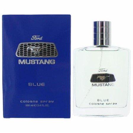 Mustang Blue 3.4 oz Cologne Spray for Men