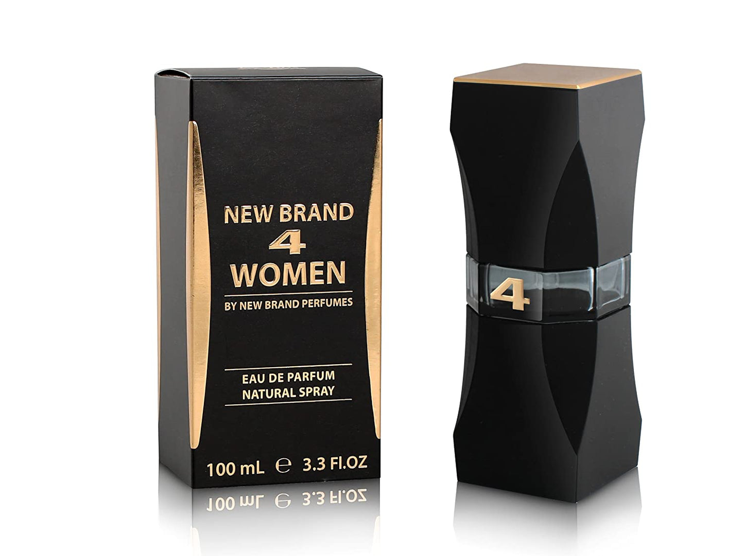 New Brand 4 Women by New Brand Perfumes Women 3.4 oz Eau de Parfum Spray | FragranceBaba.com