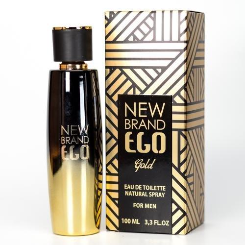 New Brand Ego Gold by New Brand Perfumes Men 3.4 oz Eau de Toilette Spray | FragranceBaba.com