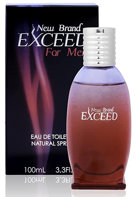 New Brand Exceed by New Brand Perfumes Men 3.3 oz Eau de Toilette Spray | FragranceBaba.com