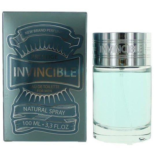 New Brand Invincible by New Brand Perfumes Men 3.3 oz Eau de Toilette Spray | FragranceBaba.com