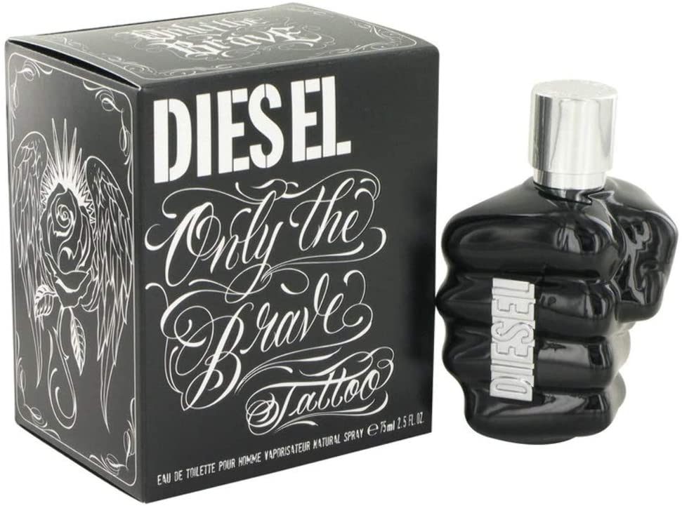 Diesel Only The Brave Tattoo 2.5 oz Eau de Toilette Spray for Men