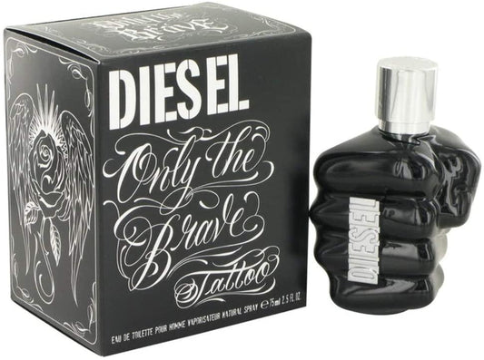 Diesel Only The Brave Tattoo 2.5 oz Eau de Toilette Spray for Men