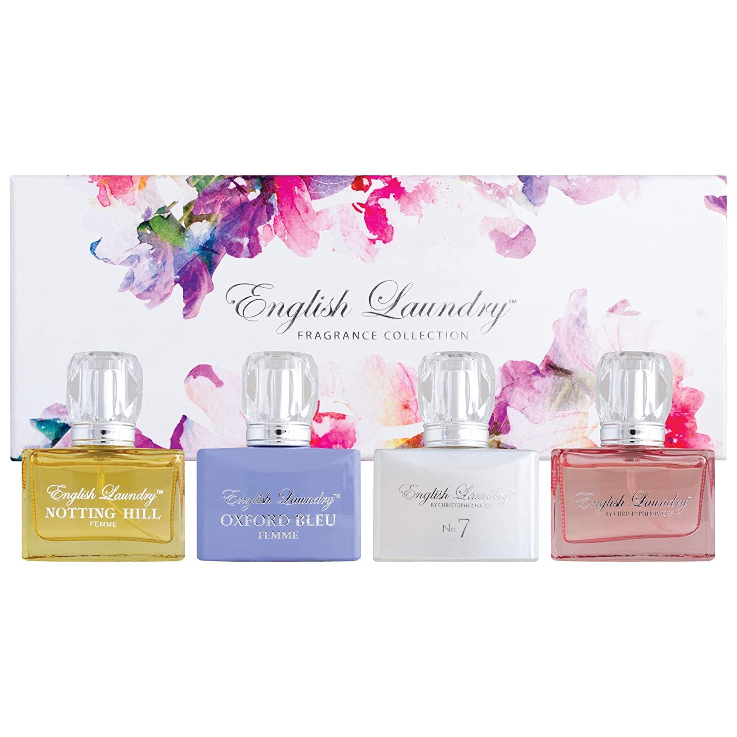 English Laundry 4 Pc Gift Set (4 x 20 ml Eau de Parfum Sprays) for Women