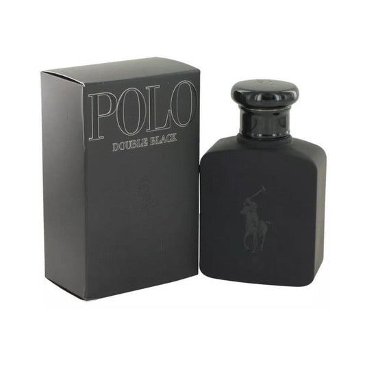 Ralph Lauren Polo Double Black 2.5 oz Eau de Toilette Spray for Men