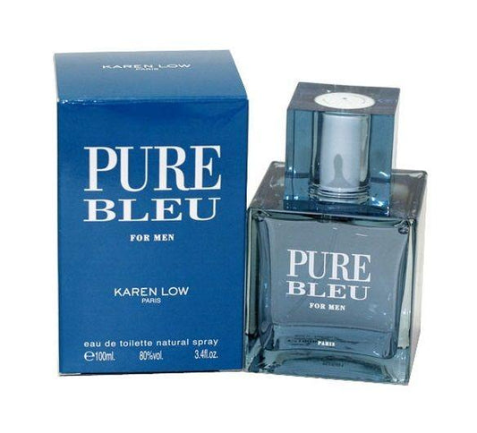Karen Low Pure Bleu by Karen Low Men 3.4 oz Eau de Toilette Spray | FragranceBaba.com