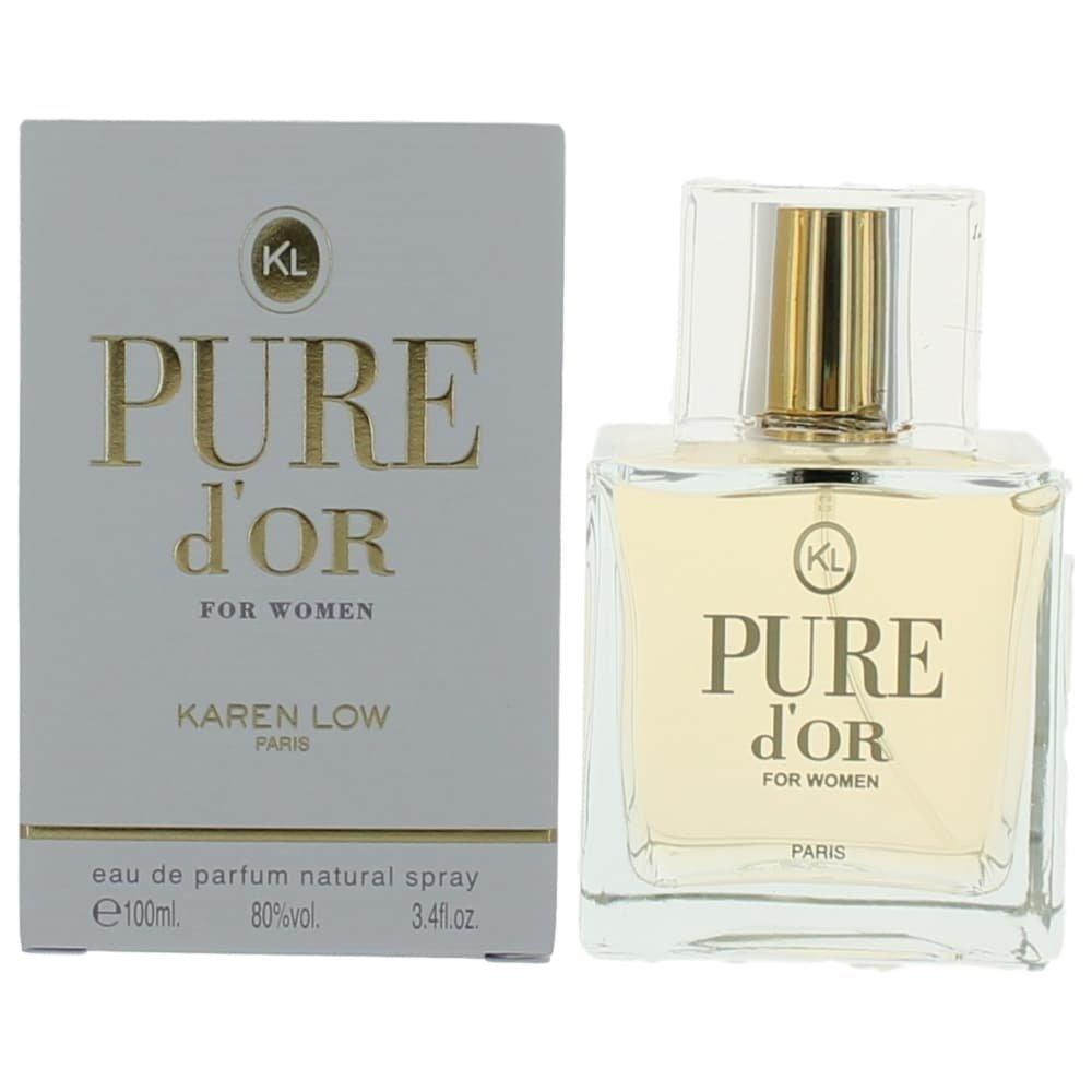 Karen Low Pure D'or by Karen Low Women 3.4 oz Eau de Parfum Spray | FragranceBaba.com