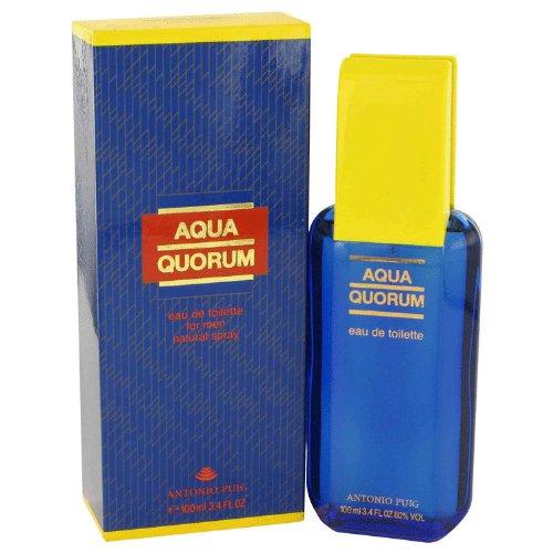 Quorum Aqua by Quorum Men 3.4 oz Eau de Toilette Spray | FragranceBaba.com