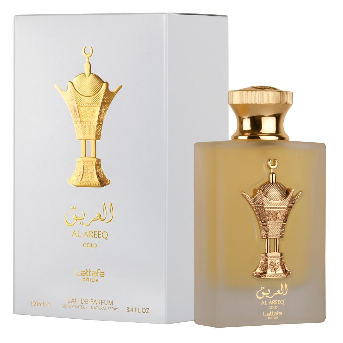 Lattafa Al Areeq Gold 3.4 oz Eau de Parfum Spray for Unisex