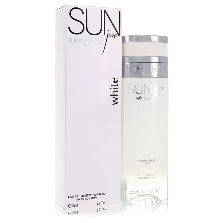 Franck Olivier Sun Java White 2.5 oz Eau de Toilette Spray Tester for Men