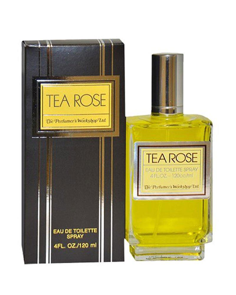Perfumers Workshop Tea Rose by Perfumers Workshop Women 4 oz Eau de Toilette Spray | FragranceBaba.com