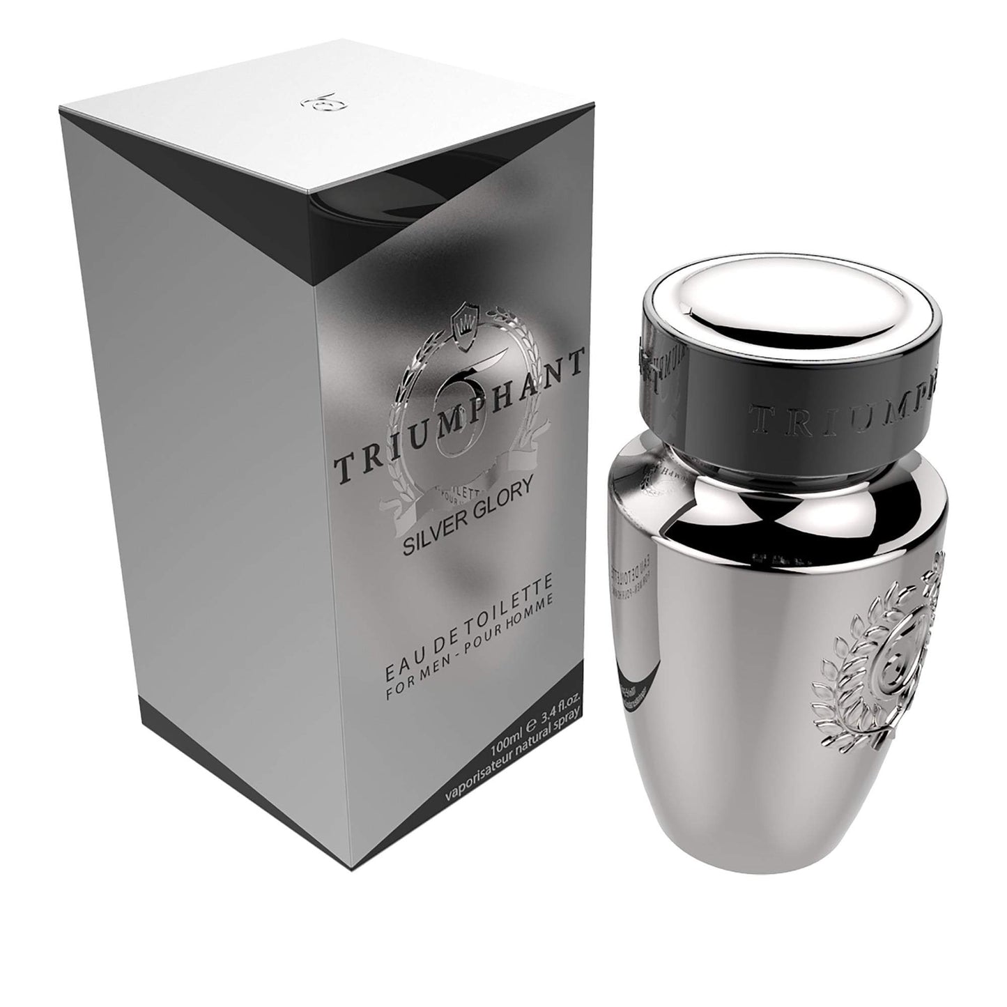 Triumphant Silver Glory 3.4 oz Eau de Toilette Spray for Men